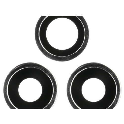 Haupt Kamera Linse + Lünette space grey/grau für Apple iPhone 11 Pro (A2215)