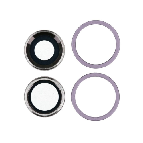 Haupt Kamera Linse + Lünette purple für Apple iPhone 11 (A2221)