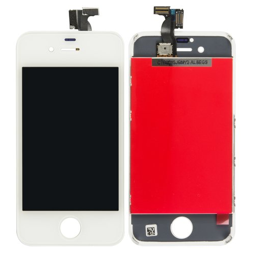 Display Modul mit Toucheinheit white/weiß 821-0685-A für Apple iPhone 4S (A1387, A1431)