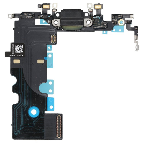 Ladeanschluss + Flexkabel black/schwarz für Apple iPhone SE 2020 (A2296)