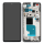 Display Modul mit Rahmen und Toucheinheit black cosmus blue/blau 5D68C20263 für Motorola Edge 30 Pro (XT2201)
