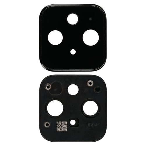 Kamera Linse + Lünette just black/schwarz für Google Pixel 5 (GTT9Q, GD1YQ)