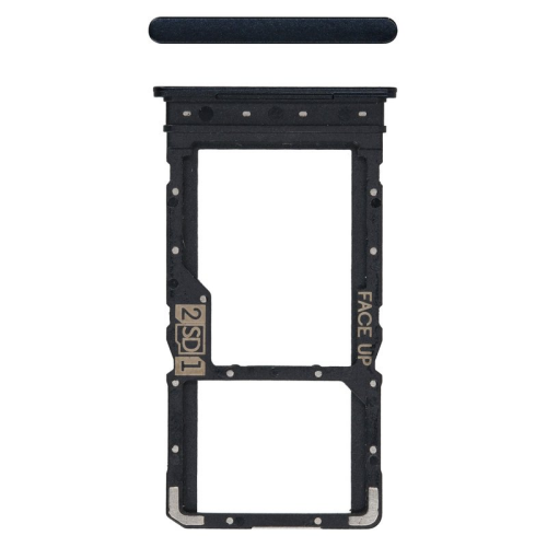 SIM-Karten Halter ink blue/gelb für Motorola Moto G53 5G XT2335
