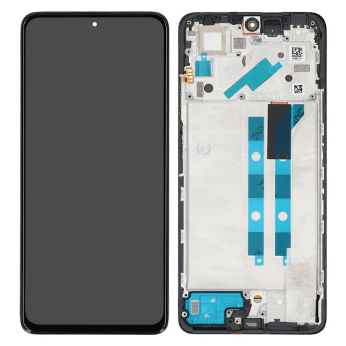 Display Modul mit Rahmen und Toucheinheit black/schwarz 5600010K6A00 für Xiaomi Redmi Note 12 Pro 4G 2209116AG