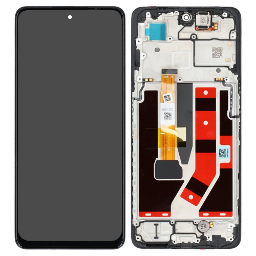 Display Modul mit Rahmen und Toucheinheit chromatic grey/grau 1001100068 für OnePlus Nord CE 3 Lite 5G (CPH2465,CPH2467)