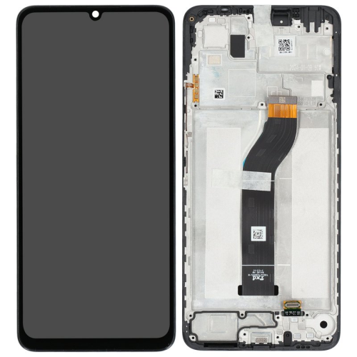 Display Modul mit Rahmen und Toucheinheit black/schwarz 560002C3UA00 für Xiaomi Redmi 13C 4G (23100RN82L)