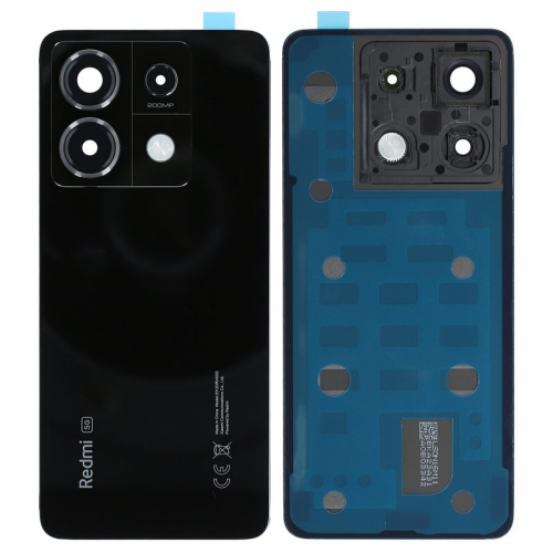 Batteriedeckel Rückseite Akkudeckel midnight black/schwarz 5600090N1600 für Xiaomi Redmi Note 13 Pro 5G 2312DRA50G