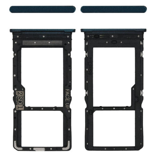 SIM-Karten Halter ocean green/grün für Motorola Moto G34 XT2363
