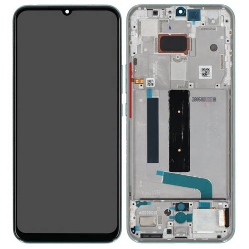 Display Modul mit Rahmen und Toucheinheit green/grün 5600090J9A00 für Xiaomi Mi 10 Lite 5G (M2002J9G)
