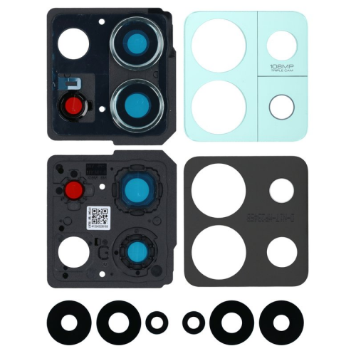 Kamera Linse Lünette ocean teal für Xiaomi Redmi Note 13 5G (2312DRAABG)