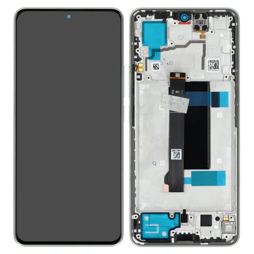 Display Modul mit Rahmen und Toucheinheit olive green/grün 56000300N1600 für Xiaomi Redmi Note 13 Pro 5G 2312DRA50G