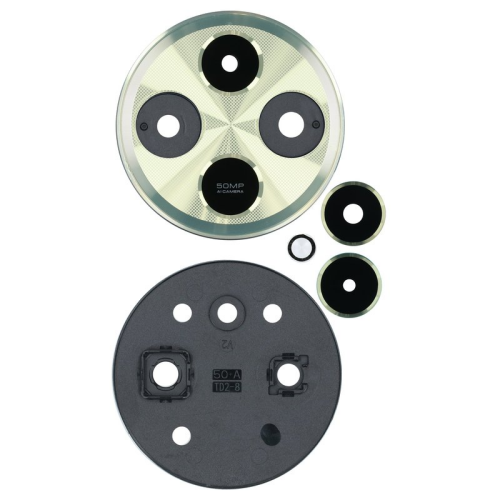 Kamera Linse + Lünette sage green/grün für Xiaomi Redmi 14C 4G 2411DRN47C
