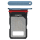 SIM-Karten Halter lunar blue/blau für Motorola Edge 40 Pro (XT2301)