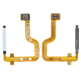 Fingerabdruck Sensor + Flexkabel pearl white/weiß...