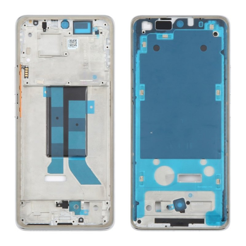 Display Modul Rahmen white/weiß für Xiaomi Redmi Note 14 Pro 5G 24090RA29G