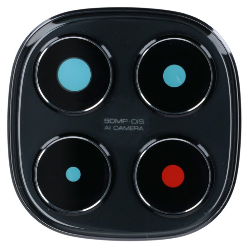 Kamera Linse + Lünette midnight black/schwarz für Xiaomi Redmi Note 14 Pro 5G 24090RA29G