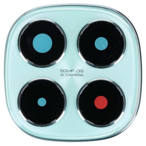 Kamera Linse + Lünette coral green/grün für Xiaomi Redmi Note 14 Pro 5G 24090RA29G