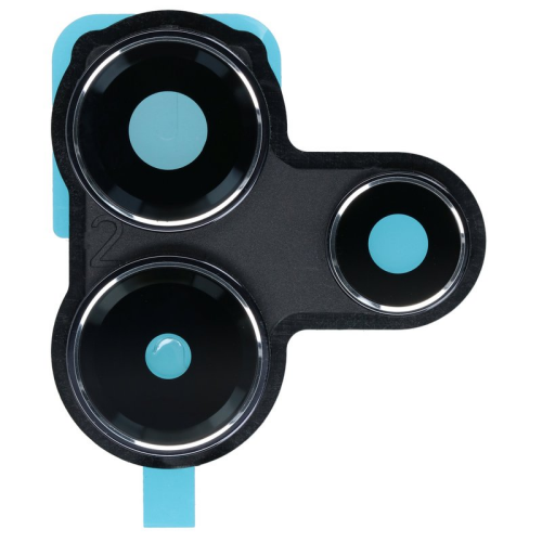 Kamera Linse + Lünette white/weiß für Xiaomi Redmi Note 14 5G 24094RAD4G