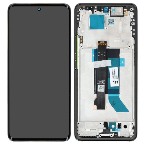 Display Modul mit Rahmen und Toucheinheit midnight black/schwarz 56002300O1600 für Xiaomi Redmi Note 14 Pro 5G 24090RA29G