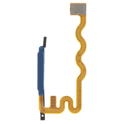 Fingerabdruck Sensor + Flexkabel ice blue/gelb für Motorola Moto G34 XT2363