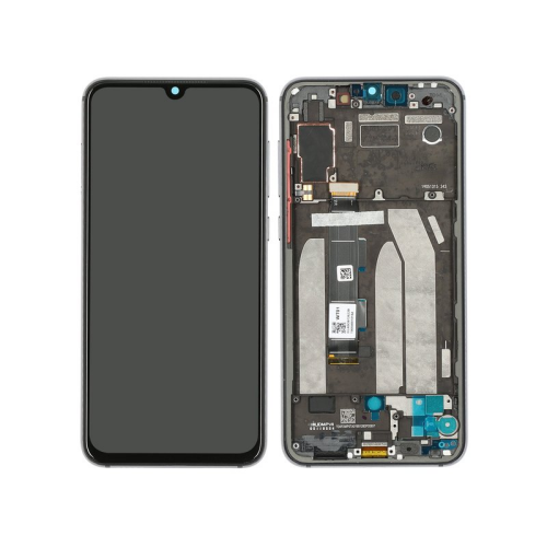 Display Modul mit Rahmen und Toucheinheit piano black/schwarz 5606101010B6 für Xiaomi Mi 9 SE (M1903F2G)