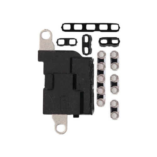 Lautsprecher Staubschutz Gitter Set silver/silber für Apple iPhone 11 Pro Max (A2218)