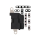 Lautsprecher Staubschutz Gitter Set silver/silber für Apple iPhone 11 Pro Max (A2218)
