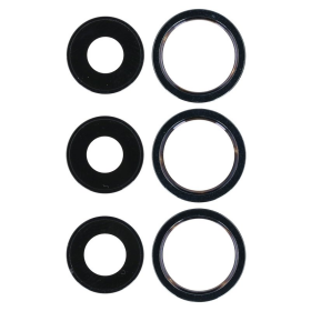 Kamera Linse + Lünette Set pacific blue/gelb...