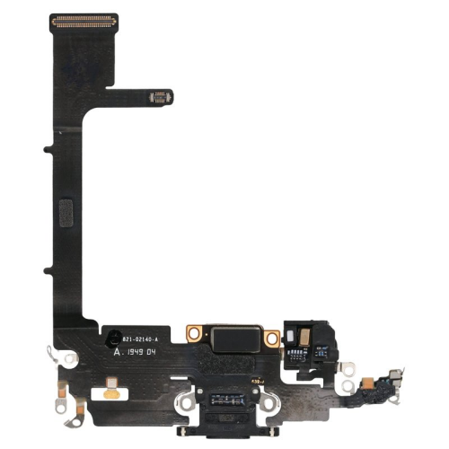 Ladeanschluss + Flexkabel + Interconnect Platine space grey/grau für Apple iPhone 11 Pro (A2215)