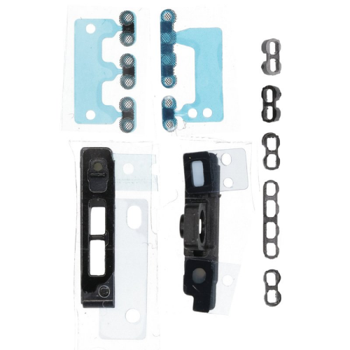 Lautsprecher Staubschutz Gitter Set black/schwarz für Apple iPhone 11 (A2221)