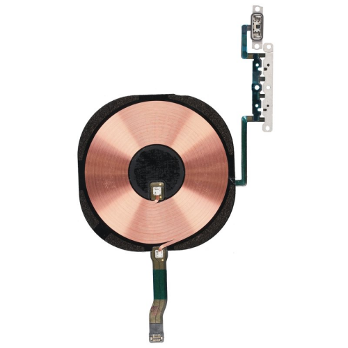 Drahtlose Ladespule Module + Lautstärke Flexkabel für Apple iPhone 11 Pro (A2215)