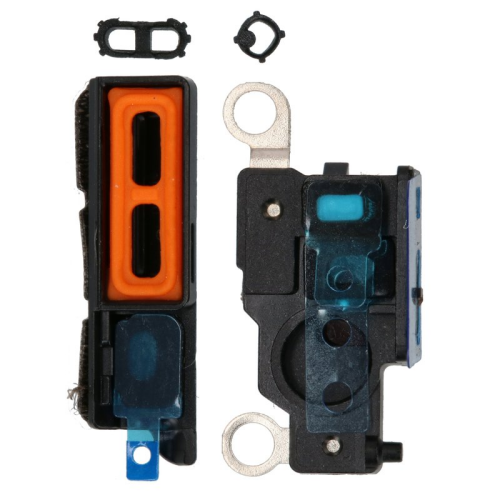 Lautsprecher Staubschutz Gitter 6pcs grey/grau für Apple iPhone 13 Pro (A2638)