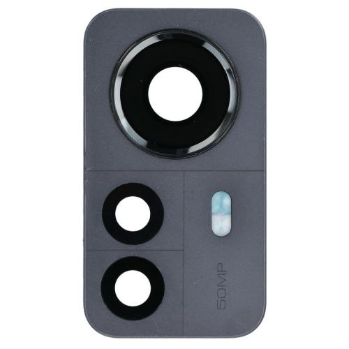 Kamera Linse + Lünette grey/grau für Xiaomi 12 Pro (2201122G)