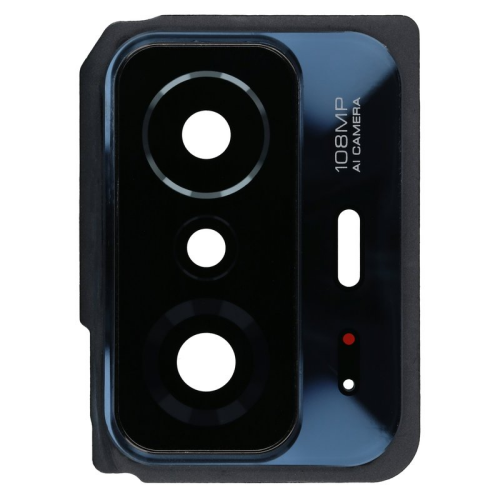 Haupt Kamera Linse + Lünette black/schwarz für Xiaomi 11T Pro (2107113SG)