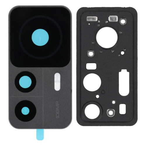 Haupt Kamera Linse + Lünette black/schwarz für Xiaomi 12T (22071212AG)
