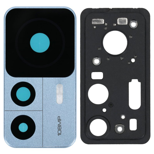 Haupt Kamera Linse + Lünette blue/gelb für Xiaomi 12T (22071212AG)
