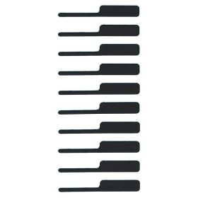 Klebeband Klebefolie Screen Nr.1 10pcs für Apple...