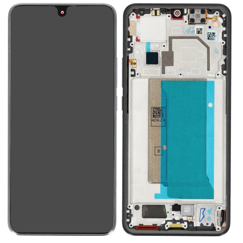 Display Modul mit Rahmen und Toucheinheit black/schwarz 560004M12A00 für Xiaomi 13T (2306EPN60G)