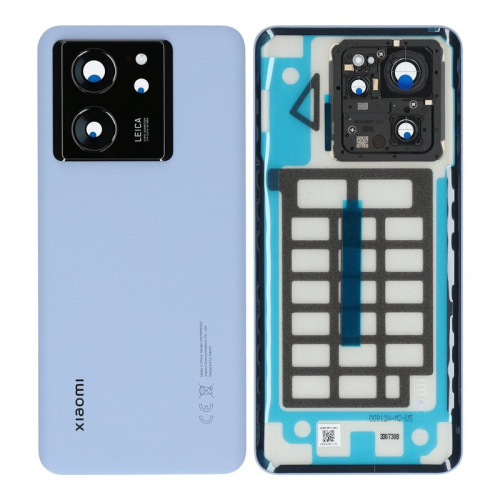 Batteriedeckel Rückseite Akkudeckel alpine blue/gelb 5600240M1200 für Xiaomi 13T (2306EPN60G)
