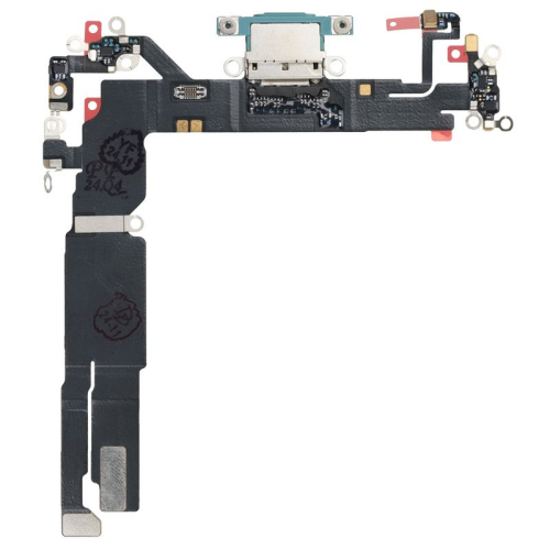 Ladeanschluss + Flexkabel teal 923-11226 für Apple iPhone 16 (A3287)