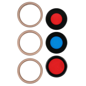 Kamera Linse + Lünette Set desert titanium für...