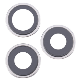 Kamera Linse + Lünette Set white/weiß titanium...