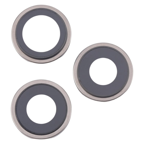 Kamera Linse + Lünette Set natural titanium für Apple iPhone 16 Pro Max (A3296)