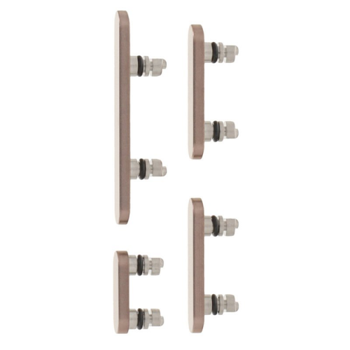 Ein/Aus + Lautstärke + Mute Taste Set desert titanium für Apple iPhone 16 Pro Max (A3296)