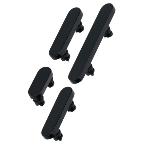 Ein/Aus + Lautstärke + Mute Taste Set black/schwarz für Apple iPhone 16e (A3409)