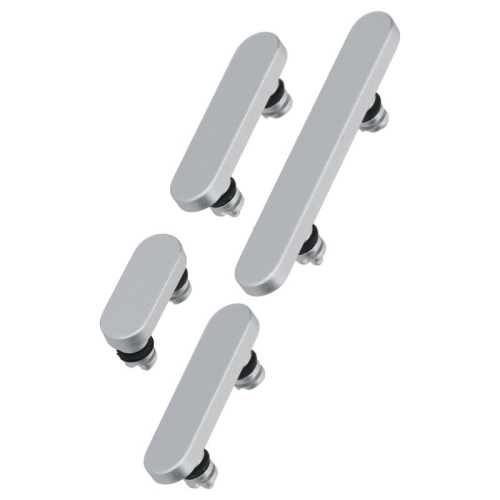 Ein/Aus + Lautstärke + Mute Taste Set white/weiß für Apple iPhone 16e (A3409)