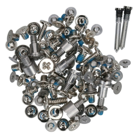 Schrauben Komplettset white/weiß titanium für...