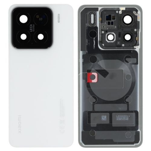 Batteriedeckel Rückseite Akkudeckel white/weiß 560068000O300 für Xiaomi 15 (24129PN74G,24129PN74I,24129PN74C)