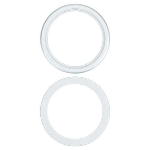 Haupt Kamera Metall Ring Lünette white/weiß für Apple iPhone 16e (A3409)