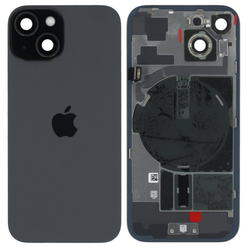 Batteriedeckel Rückseite Akkudeckel black/schwarz 661-36838 für Apple iPhone 15 (A3090)